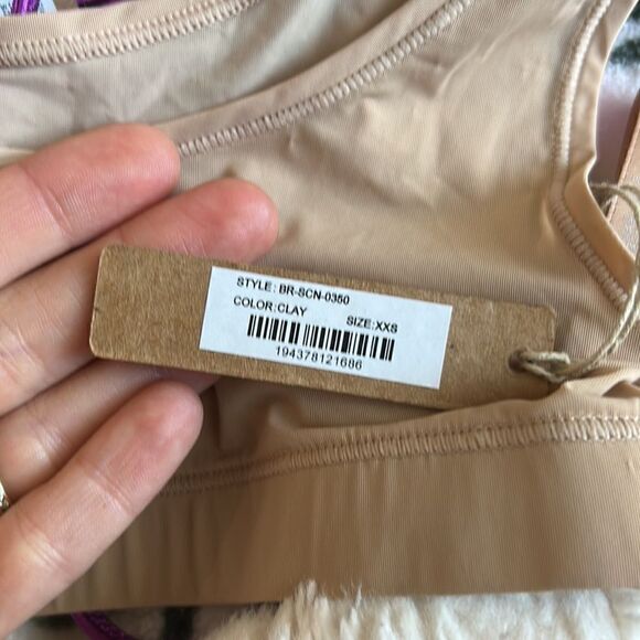 SKIMS Jelly Sheer Scoop Neck Bralette New With Snags - Picture 2 of 5